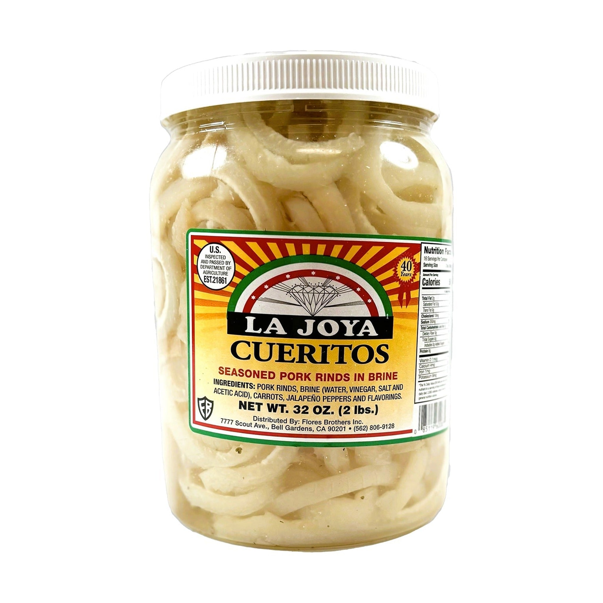 La Joya Cueritos 2lb